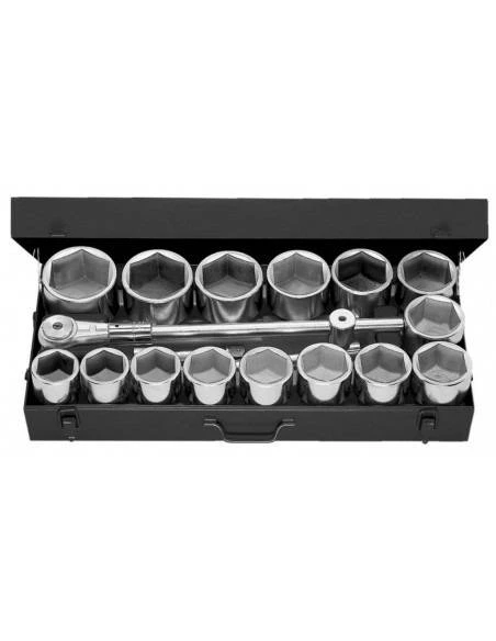 Coffret De Douilles 1" - 6 Pans Métriques - M.441E - M.441E - Facom | IFD Outillage 3 Coffret De Douilles 1" - 6 Pans Métriques - M.441E - M.441E - Facom | IFD Outillage