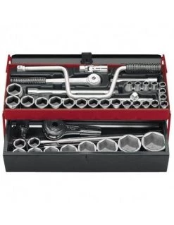 Facom Facom Coffret De Douilles 6 Pans 1/2" Et 3/4" De 8 à 50 Mm | IFD Outillage