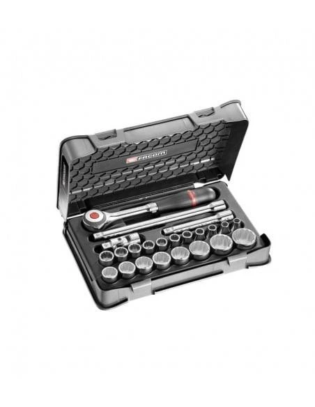 Coffret Douilles 1/2" 12 Pans Métriques - 23 Pièces - S.360-3P12 - S.360-3P12 - Facom | IFD Outillage 3 Coffret Douilles 1/2" 12 Pans Métriques - 23 Pièces - S.360-3P12 - S.360-3P12 - Facom | IFD Outillage