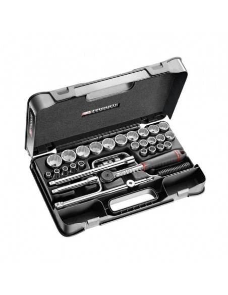 Coffret Douilles 1/2" 12 Pans Métriques - 30 Pièces - S.161-5P12 - S.161-5P12 - Facom | IFD Outillage 3 Coffret Douilles 1/2" 12 Pans Métriques - 30 Pièces - S.161-5P12 - S.161-5P12 - Facom | IFD Outillage