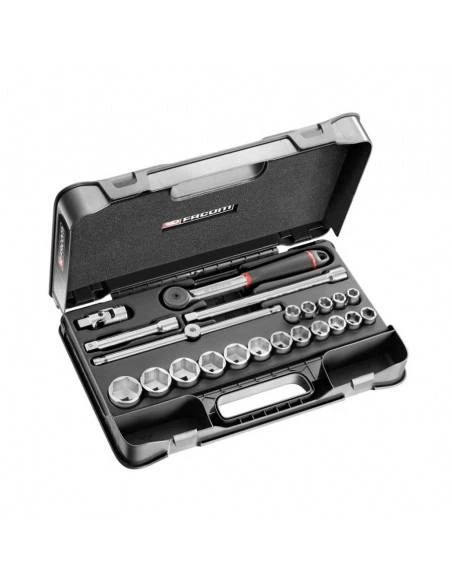 Coffret Douilles 1/2" 6 Pans En Pouces - 22 Pièces - S.161-2P6U - S.161-2P6U - Facom | IFD Outillage 3 Coffret Douilles 1/2" 6 Pans En Pouces - 22 Pièces - S.161-2P6U - S.161-2P6U - Facom | IFD Outillage