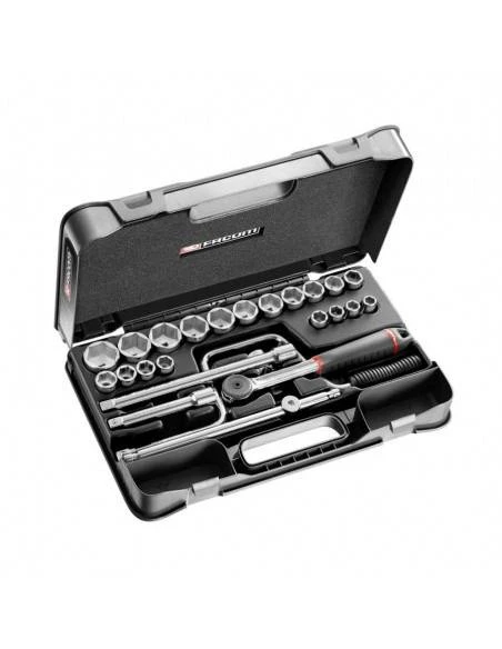 Coffret Douilles 1/2" 6 Pans En Pouces - 25 Pièces - S.161-3P6U - S.161-3P6U - Facom | IFD Outillage 3 Coffret Douilles 1/2" 6 Pans En Pouces - 25 Pièces - S.161-3P6U - S.161-3P6U - Facom | IFD Outillage