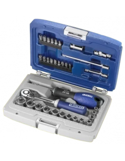 Coffret Douilles Et Accessoires 1/4" Métriques - 34 Pièces | E194672 - Expert By Facom | IFD Outillage