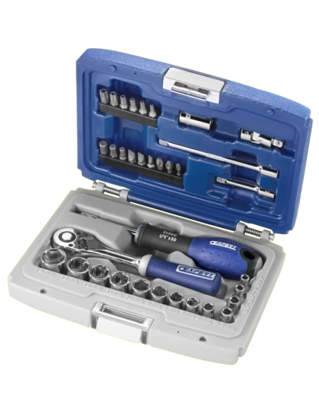 Coffret Douilles Et Accessoires 1/4" Métriques - 34 Pièces | E194672 - Expert By Facom | IFD Outillage 3 Coffret Douilles Et Accessoires 1/4" Métriques - 34 Pièces | E194672 - Expert By Facom | IFD Outillage