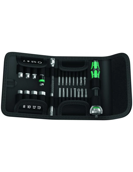 Jeu De Cliquet Zyklop Kraftform Kompakt Speed 1/4" (26 Pièces) - 05051045001 - Wera | IFD Outillage 3 Jeu De Cliquet Zyklop Kraftform Kompakt Speed 1/4" (26 Pièces) - 05051045001 - Wera | IFD Outillage