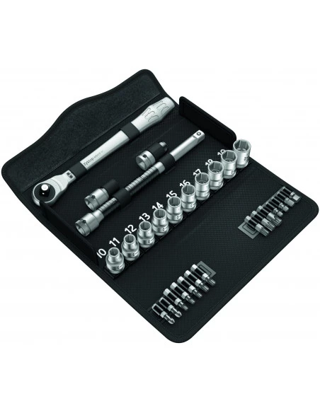Jeu De Cliquet Zyklop Metal 1/2" (28 Pièces) - 05004077001 - Wera | IFD Outillage 3 Jeu De Cliquet Zyklop Metal 1/2" (28 Pièces) - 05004077001 - Wera | IFD Outillage