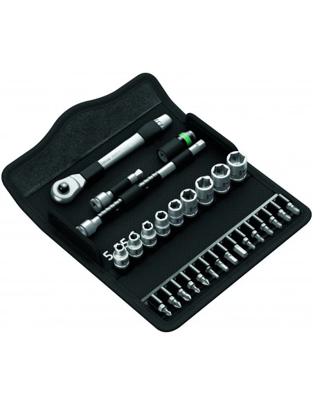 Jeu De Cliquet Zyklop Metal Switch 1/4" 8100 SA 8 (28 Pièces) - 05004018001 - Wera | IFD Outillage 3 Jeu De Cliquet Zyklop Metal Switch 1/4" 8100 SA 8 (28 Pièces) - 05004018001 - Wera | IFD Outillage