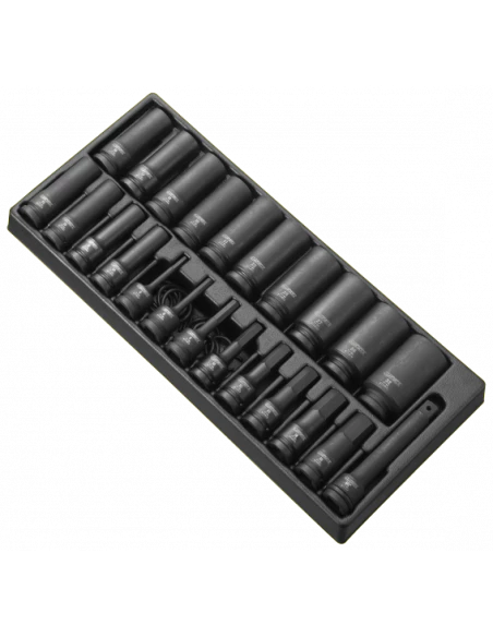 Module De Douilles Longues Impact 1/2" - 25 Pièces | E041644 - Expert By Facom | IFD Outillage 3 Module De Douilles Longues Impact 1/2" - 25 Pièces | E041644 - Expert By Facom | IFD Outillage