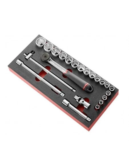 Module Mousse Douilles 1/2" 12 Pans En Pouces - MODM.S161-212U - MODM.S161-212U - Facom | IFD Outillage 3 Module Mousse Douilles 1/2" 12 Pans En Pouces - MODM.S161-212U - MODM.S161-212U - Facom | IFD Outillage